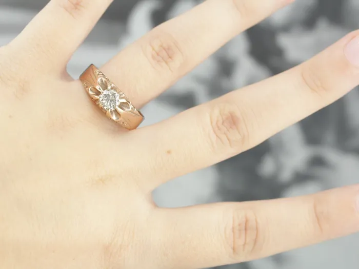 Rings Market Square Jewelers Antique Mens Diamond Solitaire Victorian Ring Rings Market Square Jewelers Antique Mens Diamond Solitaire Victorian Ring