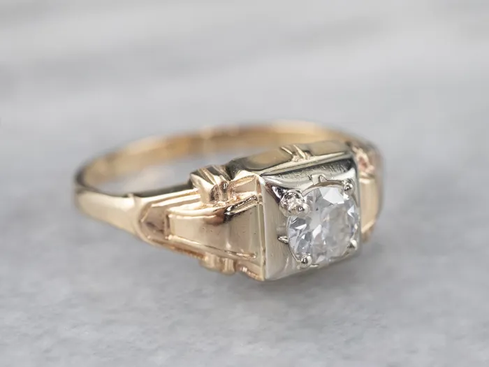 Rings Market Square Jewelers Illusion Head Diamond Solitaire Ring Rings Market Square Jewelers Illusion Head Diamond Solitaire Ring