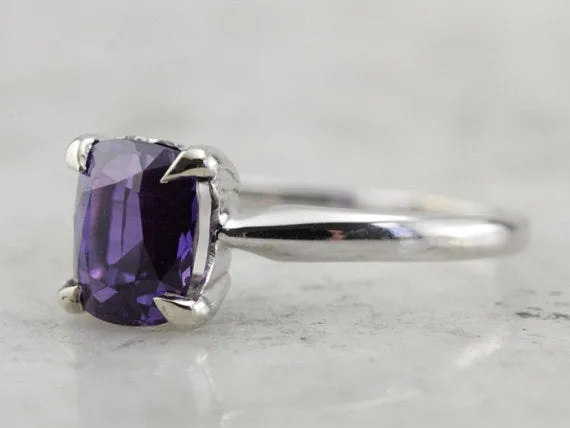 Rings Market Square Jewelers Rare Purple Sapphire from Ceylon Perfect Sapphire Solitaire Breathtaking Engagement Ring Rings Market Square Jewelers Rare Purple Sapphire from Ceylon Perfect Sapphire Solitaire Breathtaking Engagement Ring