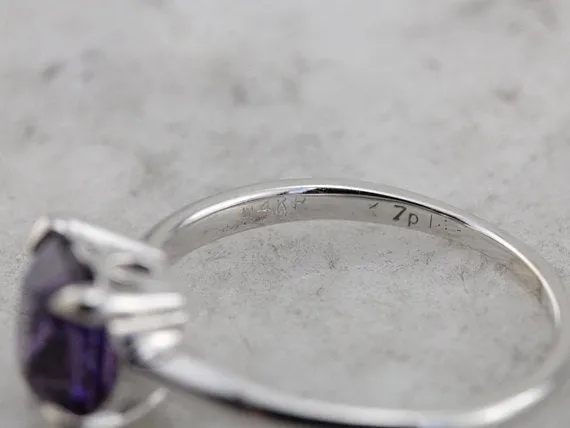 Rings Market Square Jewelers Rare Purple Sapphire from Ceylon Perfect Sapphire Solitaire Breathtaking Engagement Ring Rings Market Square Jewelers Rare Purple Sapphire from Ceylon Perfect Sapphire Solitaire Breathtaking Engagement Ring