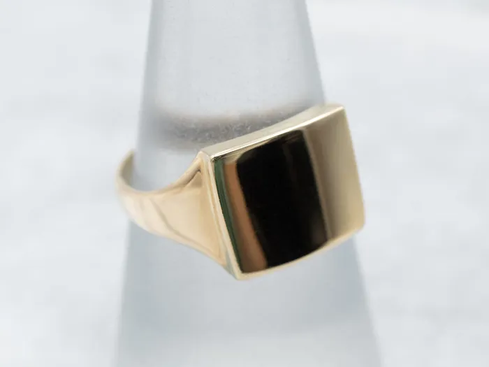 Rings Market Square Jewelers Rectangle Top Signet Ring Rings Market Square Jewelers Rectangle Top Signet Ring