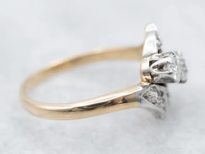 Rings Market Square Jewelers Retro Era Old Mine Cut Diamond Cocktail Ring Rings Market Square Jewelers Retro Era Old Mine Cut Diamond Cocktail Ring