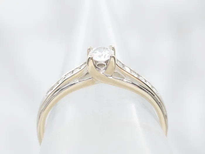 Rings Market Square Jewelers Round Brilliant Diamond Engagement Ring