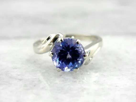 Rings Market Square Jewelers Tanzanite Ring in White Gold for Engagement or Every Day Rings Market Square Jewelers Tanzanite Ring in White Gold for Engagement or Every Day