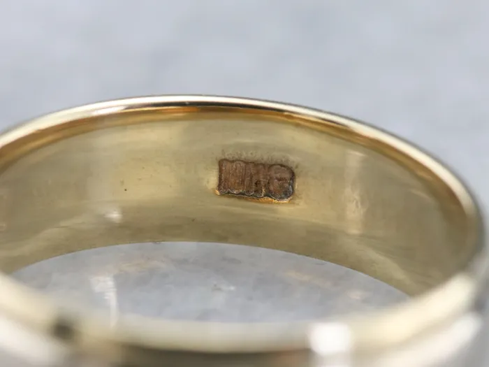 Rings Market Square Jewelers Two Toned Gold Wedding Band Rings Market Square Jewelers Two Toned Gold Wedding Band