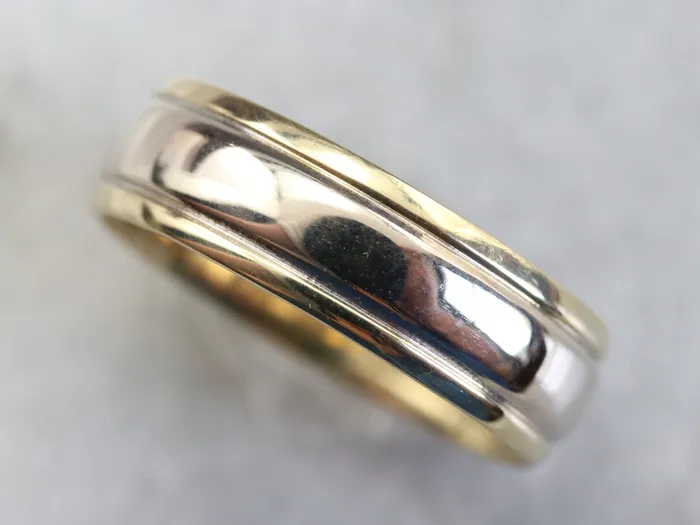 Rings Market Square Jewelers Two Toned Gold Wedding Band Rings Market Square Jewelers Two Toned Gold Wedding Band