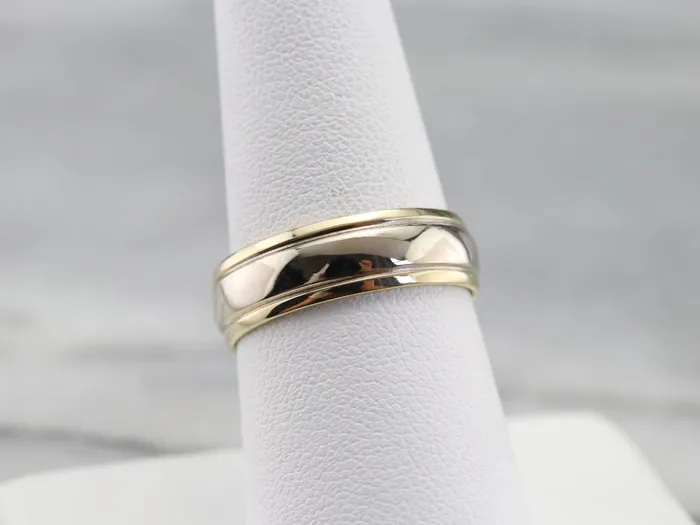 Rings Market Square Jewelers Two Toned Gold Wedding Band Rings Market Square Jewelers Two Toned Gold Wedding Band