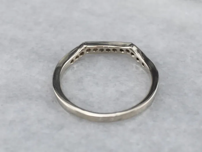 Rings Market Square Jewelers White Gold Diamond Guard Band Rings Market Square Jewelers White Gold Diamond Guard Band
