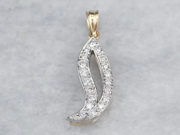 Rings Two Tone Gold Modernist Diamond Pendant Market Square Jewelers Rings Two Tone Gold Modernist Diamond Pendant Market Square Jewelers