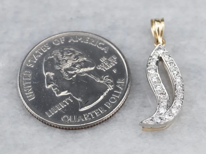 Rings Two Tone Gold Modernist Diamond Pendant Market Square Jewelers Rings Two Tone Gold Modernist Diamond Pendant Market Square Jewelers
