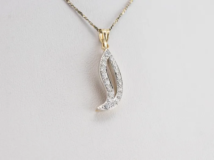 Rings Two Tone Gold Modernist Diamond Pendant Market Square Jewelers Rings Two Tone Gold Modernist Diamond Pendant Market Square Jewelers
