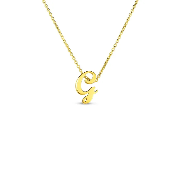 Roberto Coin Letter G Necklace Roberto Coin Necklaces