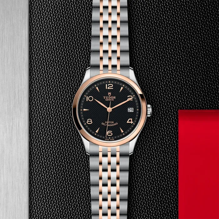 Tudor Earrings TUDOR 1926 36mm Steel and Rose Gold