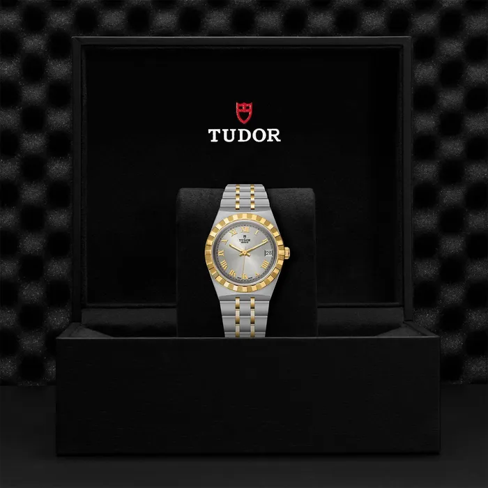 Tudor Earrings TUDOR Royal 34mm Steel and Gold