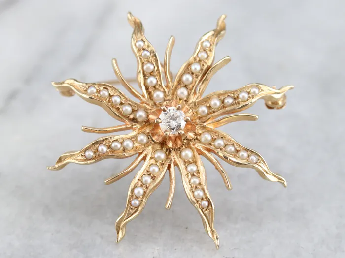 Victorian Diamond Pearl Starburst Brooch Market Square Jewelers Earrings Victorian Diamond Pearl Starburst Brooch Market Square Jewelers Earrings