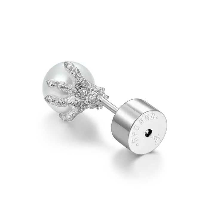 WONG Dragon Pearl Stud Earring aporro Earrings WONG Dragon Pearl Stud Earring aporro Earrings