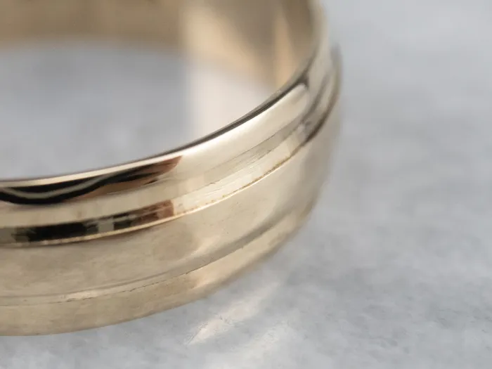 Yellow Gold Ridged Band Market Square Jewelers Rings Yellow Gold Ridged Band Market Square Jewelers Rings