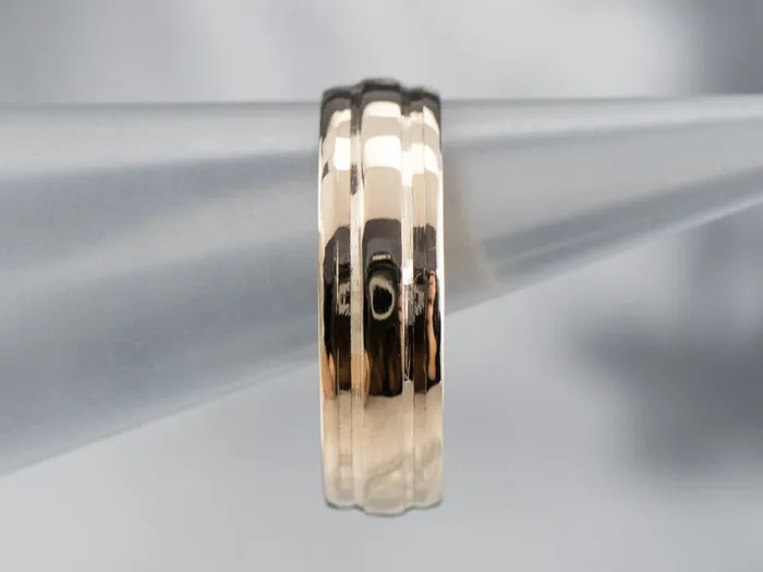 Yellow Gold Ridged Band Market Square Jewelers Rings Yellow Gold Ridged Band Market Square Jewelers Rings