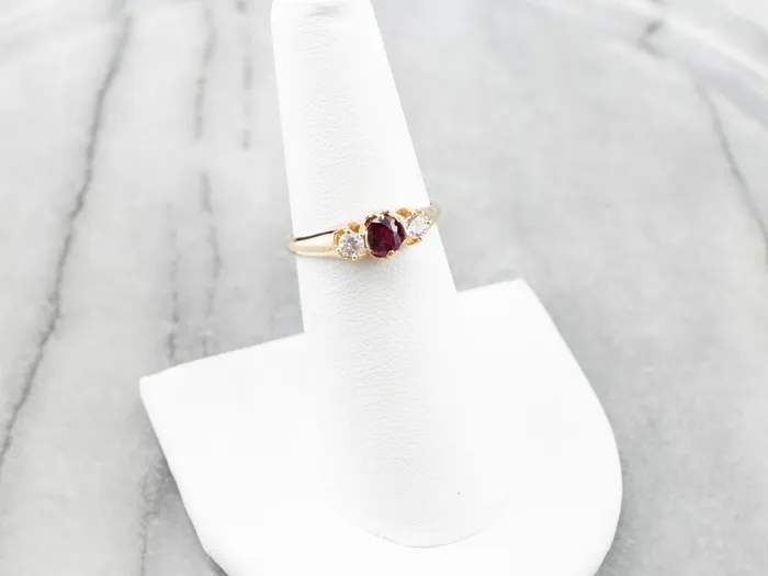 Yellow Gold Ruby and Diamond Ring Market Square Jewelers Rings Yellow Gold Ruby and Diamond Ring Market Square Jewelers Rings