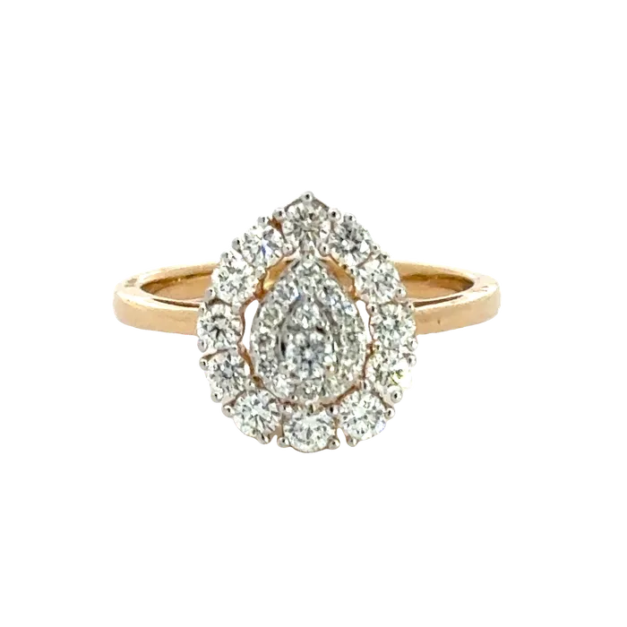 18k Yellow Gold and Diamond Pear Shaped Fancy Ring in size 55 and total gold weight of 314g Gold Palace Rings 18k Yellow Gold and Diamond Pear Shaped Fancy Ring in size 55 and total gold weight of 314g Gold Palace Rings