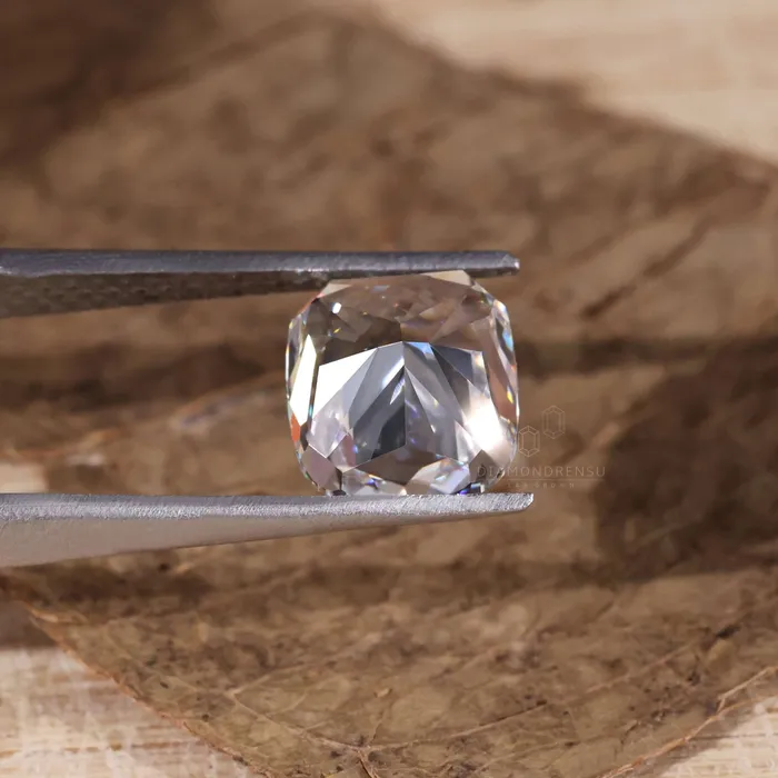 201 CT Cushion Cut Lab Grown Diamond FVS Loose Lab Diamond for Ring Diamondrensu Rings