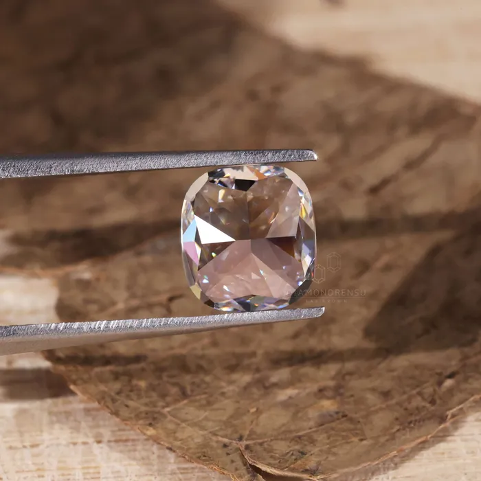 201 CT Cushion Cut Lab Grown Diamond FVS Loose Lab Diamond for Ring Diamondrensu Rings