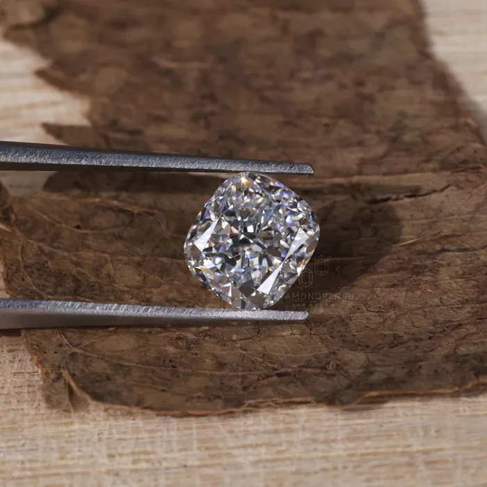 201 CT Cushion Cut Lab Grown Diamond FVS Loose Lab Diamond for Ring Diamondrensu Rings