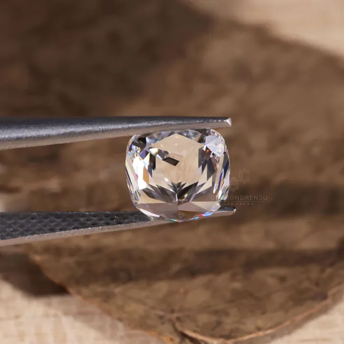 201 CT Cushion Cut Lab Grown Diamond FVS Loose Lab Diamond for Ring Diamondrensu Rings