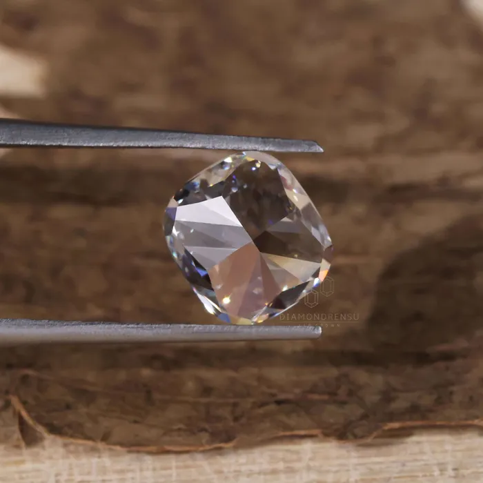 201 CT Cushion Cut Lab Grown Diamond FVS Loose Lab Diamond for Ring Diamondrensu Rings