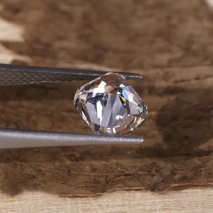 201 CT Cushion Cut Lab Grown Diamond FVS Loose Lab Diamond for Ring Diamondrensu Rings