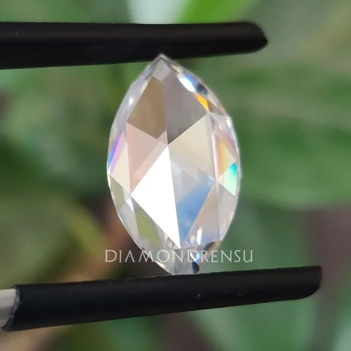 409 CT Marquise Light Gray Color Loose Moissanite for Engagement Ring Diamondrensu Rings 409 CT Marquise Light Gray Color Loose Moissanite for Engagement Ring Diamondrensu Rings