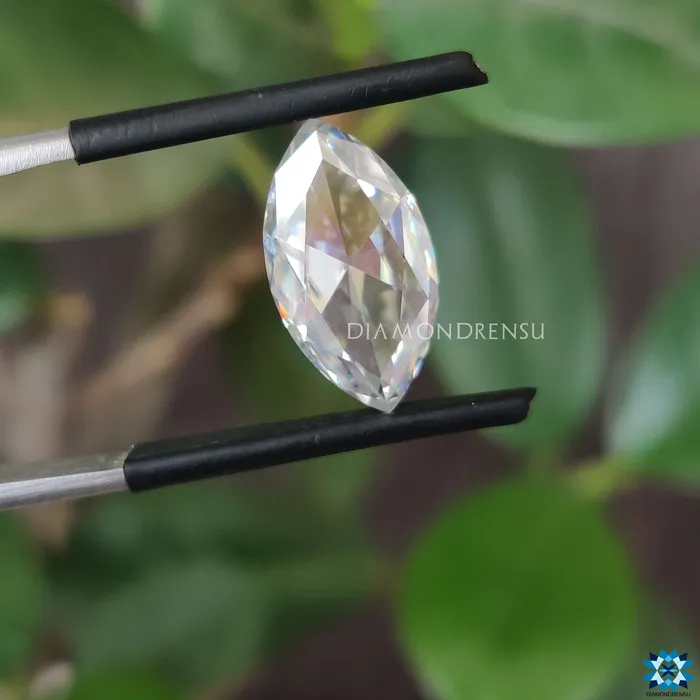 409 CT Marquise Light Gray Color Loose Moissanite for Engagement Ring Diamondrensu Rings 409 CT Marquise Light Gray Color Loose Moissanite for Engagement Ring Diamondrensu Rings