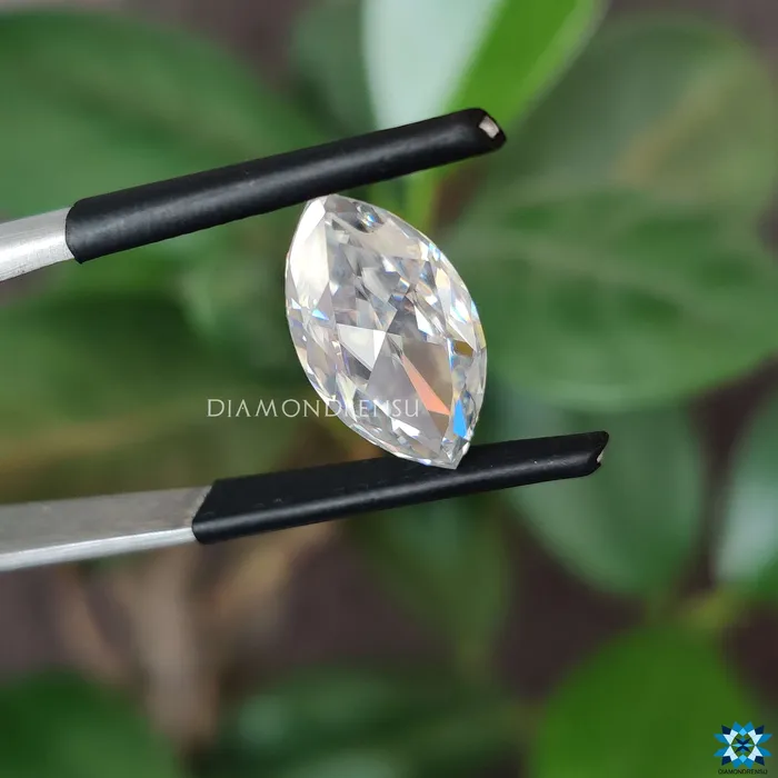 409 CT Marquise Light Gray Color Loose Moissanite for Engagement Ring Diamondrensu Rings 409 CT Marquise Light Gray Color Loose Moissanite for Engagement Ring Diamondrensu Rings