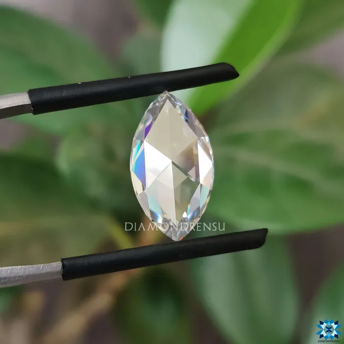 409 CT Marquise Light Gray Color Loose Moissanite for Engagement Ring Diamondrensu Rings 409 CT Marquise Light Gray Color Loose Moissanite for Engagement Ring Diamondrensu Rings