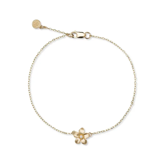 Adjustable 775 Plumeria Bracelet in Gold with Diamond 9mm Maui Divers Jewelry Bracelets Adjustable 775 Plumeria Bracelet in Gold with Diamond 9mm Maui Divers Jewelry Bracelets