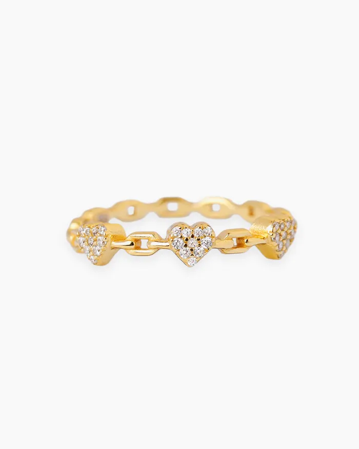 Alexis Gold Ring Penny Pairs Rings