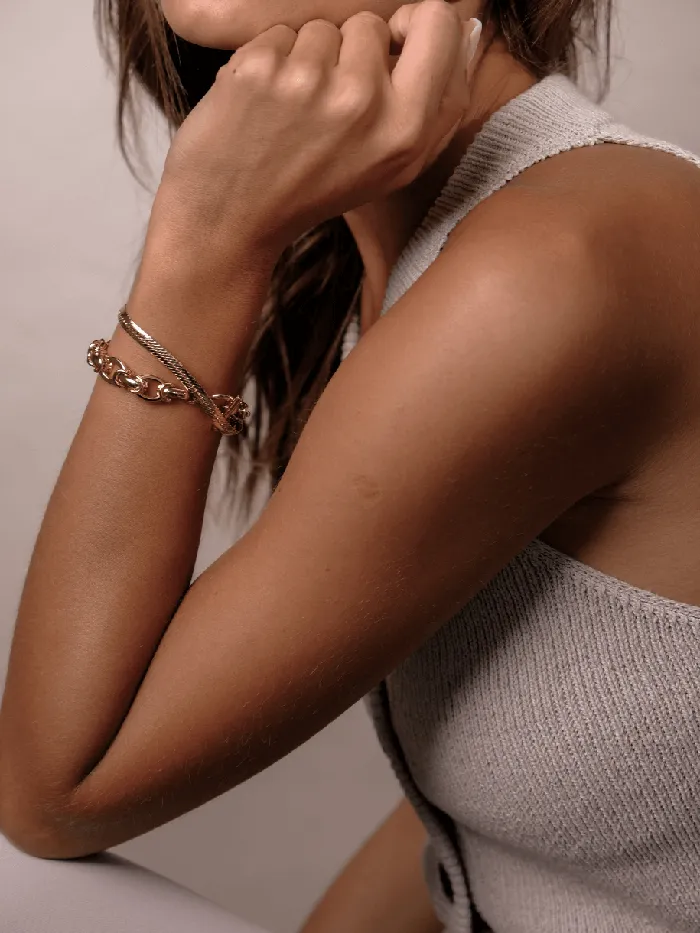 Betty and Biddy Bracelets Oval Chunky Link Bracelet