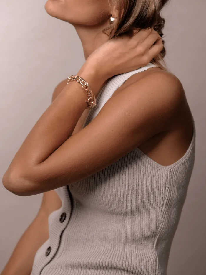 Betty and Biddy Bracelets Oval Chunky Link Bracelet