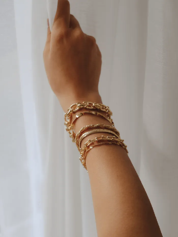 Betty and Biddy Bracelets Oval Chunky Link Bracelet