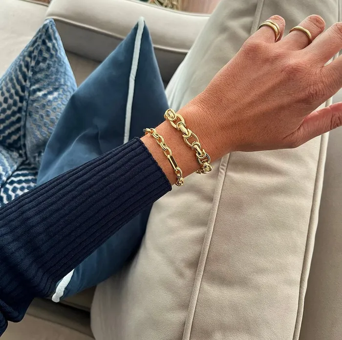 Betty and Biddy Bracelets Oval Chunky Link Bracelet