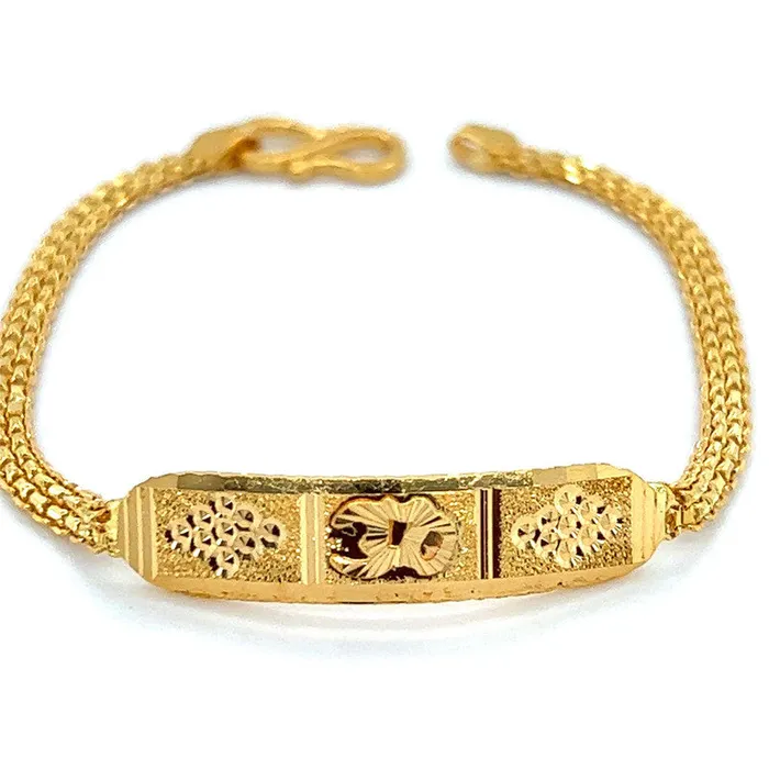 Bracelets 22K Gold Om Baby Bracelet Gold Palace