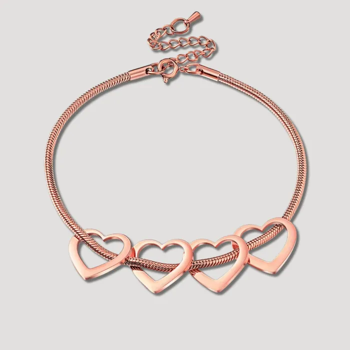 Bracelets Hidden Forever Custom Mother Bracelet with Childrens Name