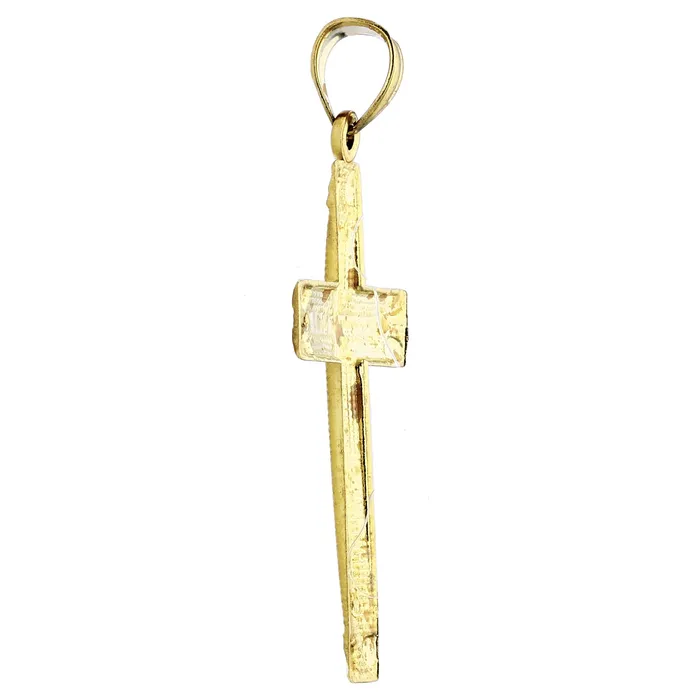 DecadenceJewelry Necklaces 14K Gold Yellow DC Cross Pendant