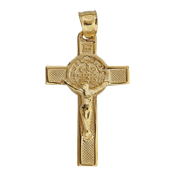 DecadenceJewelry Necklaces 14K Yellow Gold Cross Pendant