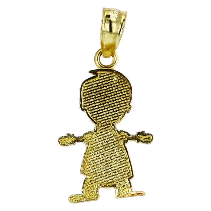 DecadenceJewelry PreStyled Sets 14K Yellow Gold Its A Boy Congratulations Dangling Pendant DecadenceJewelry PreStyled Sets 14K Yellow Gold Its A Boy Congratulations Dangling Pendant