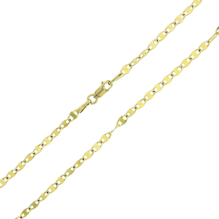 DecadenceJewelry Rings 14K Yellow Gold Solid 2mm250mm Diamond Cut Mariner Chain with Lobster Claw Clasp Italian Gold Necklaces Gold Mariner Necklaces for Men and Women DecadenceJewelry Rings 14K Yellow Gold Solid 2mm250mm Diamond Cut Mariner Chain with Lobster Claw Clasp Italian Gold Necklaces Gold Mariner Necklaces for Men and Women