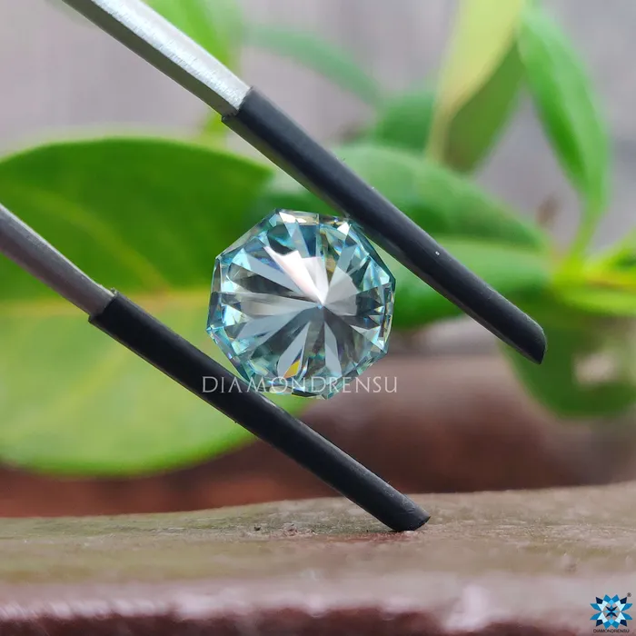 Diamondrensu Rings 281 CT Octagon Shape Loose Moissanite for Women Engagement Ring Diamondrensu Rings 281 CT Octagon Shape Loose Moissanite for Women Engagement Ring