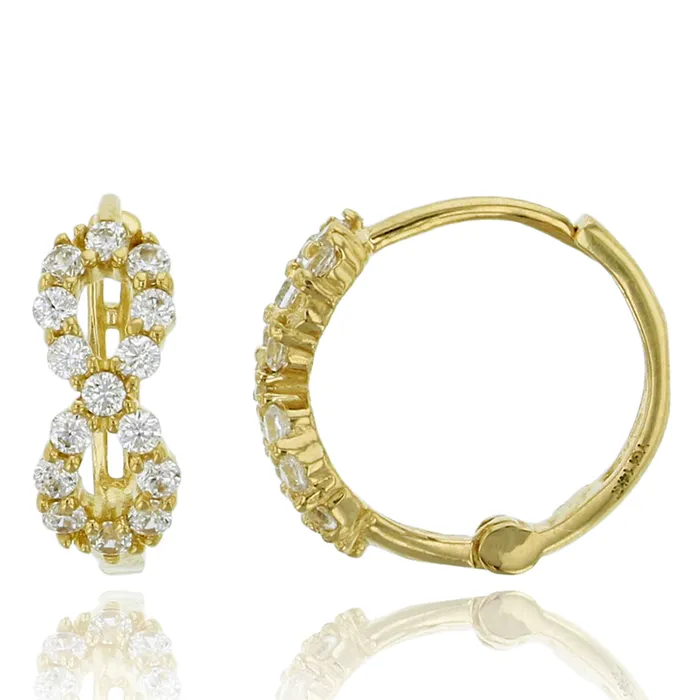 Earrings 14K Yellow Solid Gold Micropave 4mm Infinity Huggie Earrings 4x10mm Infinity Huggie Earrings Solid Gold Huggie Earrings for Women and Girls DecadenceJewelry Earrings 14K Yellow Solid Gold Micropave 4mm Infinity Huggie Earrings 4x10mm Infinity Huggie Earrings Solid Gold Huggie Earrings for Women and Girls DecadenceJewelry