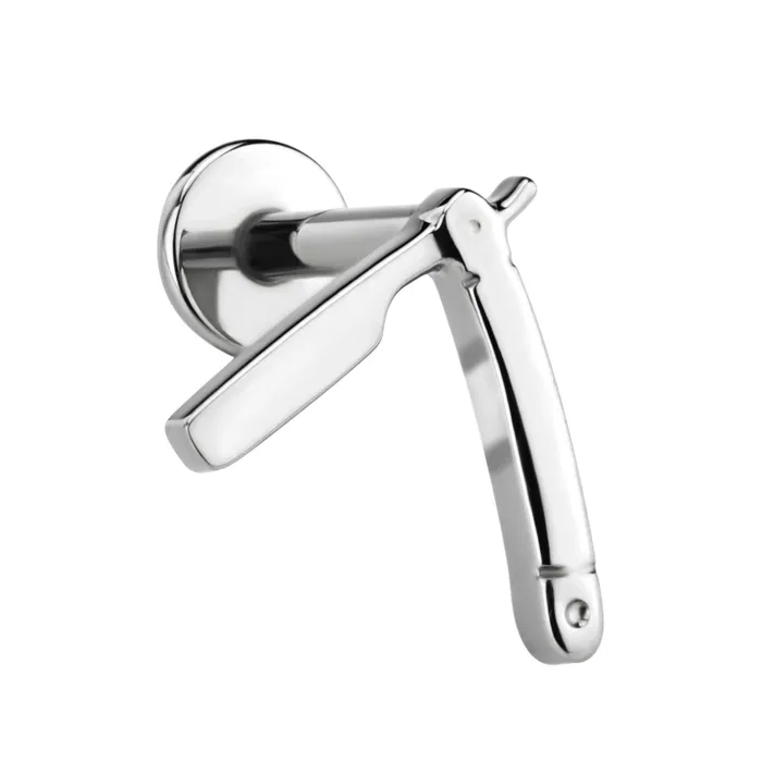 Earrings 16G Titanium Internally Threaded Razor Cartilage Stud OUFER BODY JEWELRY Earrings 16G Titanium Internally Threaded Razor Cartilage Stud OUFER BODY JEWELRY