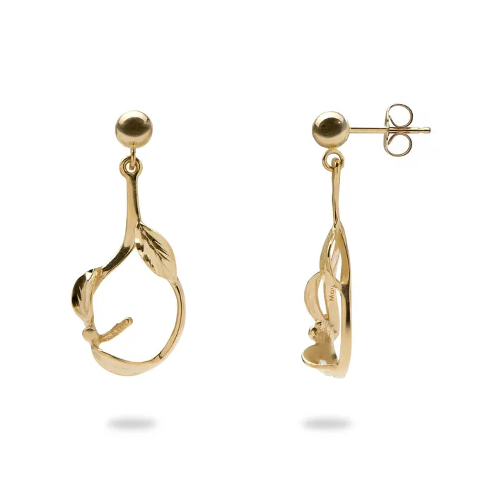 Earrings PickAPearl Pick A Pearl Maile Earrings in Gold